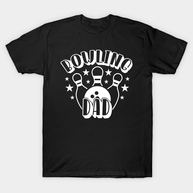 Bowling dad T-Shirt by BB Funny Store